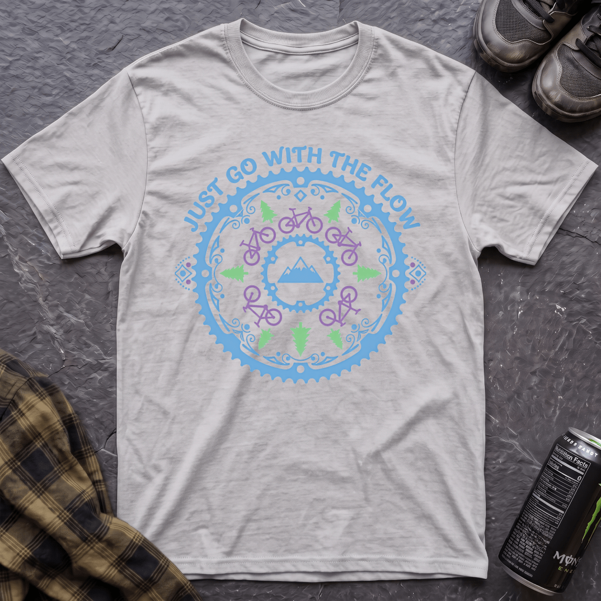 Just Go With The Flow T-Shirt - AspenCrestOutdoors