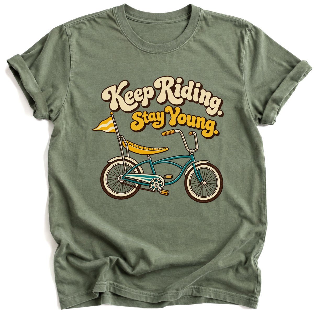 Keep Riding Stay Young T-Shirt - AspenCrestOutdoors