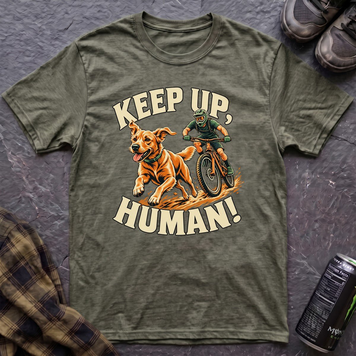 Keep Up, Human! T-Shirt - AspenCrestOutdoors