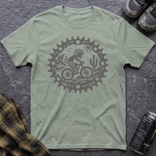 Kokopelli Grey T-Shirt - AspenCrestOutdoors