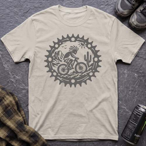 Kokopelli Grey T-Shirt - AspenCrestOutdoors