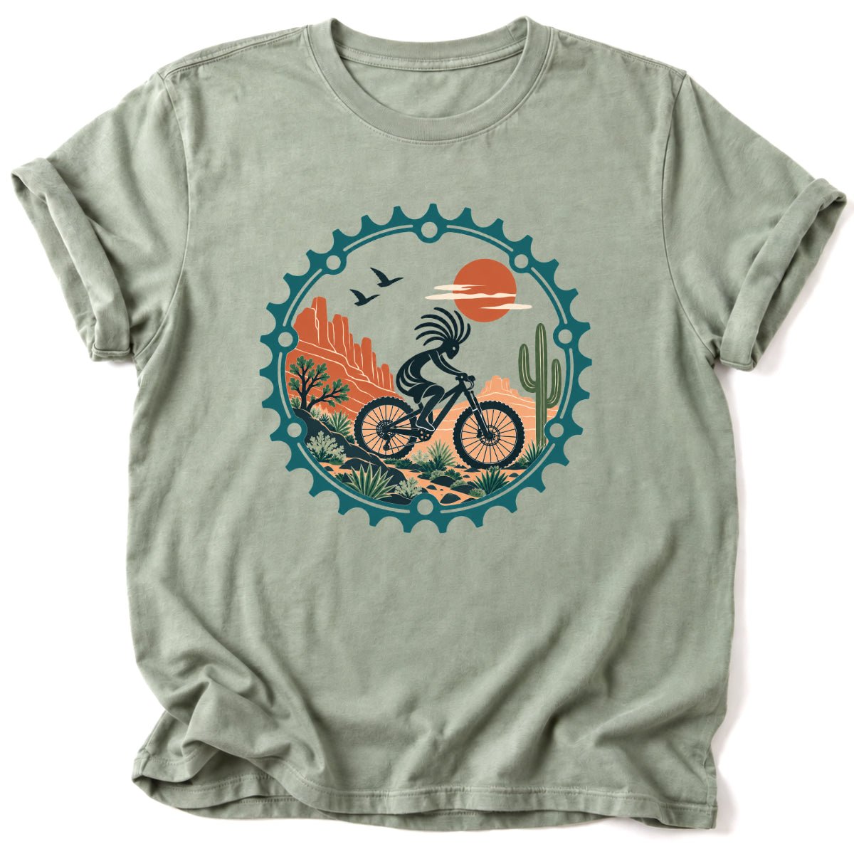 Kokopelli Sunset T-Shirt - AspenCrestOutdoors