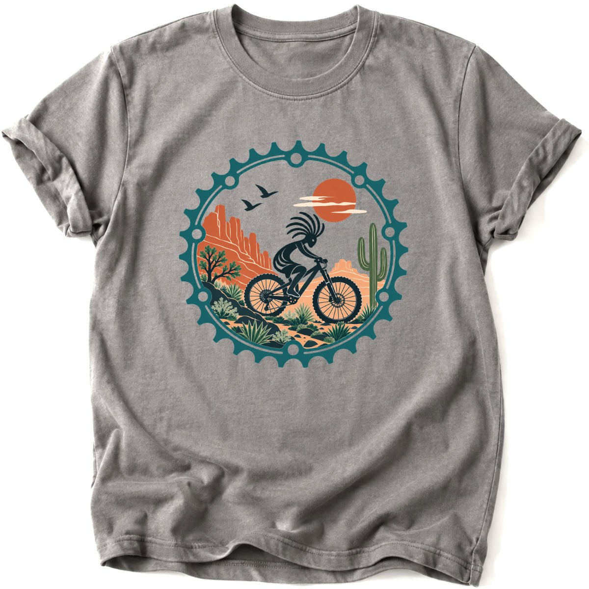 Kokopelli Sunset T-Shirt - AspenCrestOutdoors