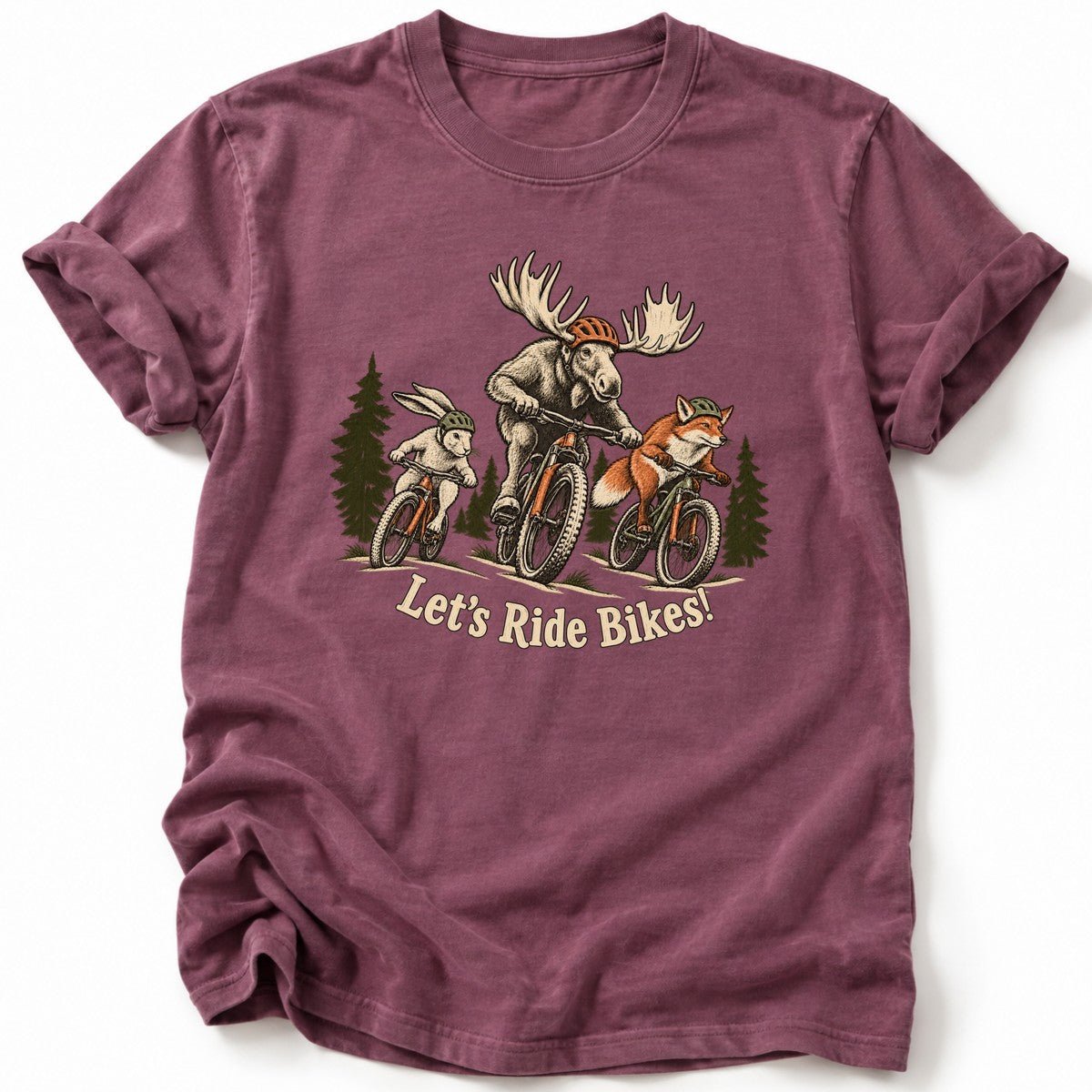 Let's Ride Bikes CC T-Shirt - AspenCrestOutdoors