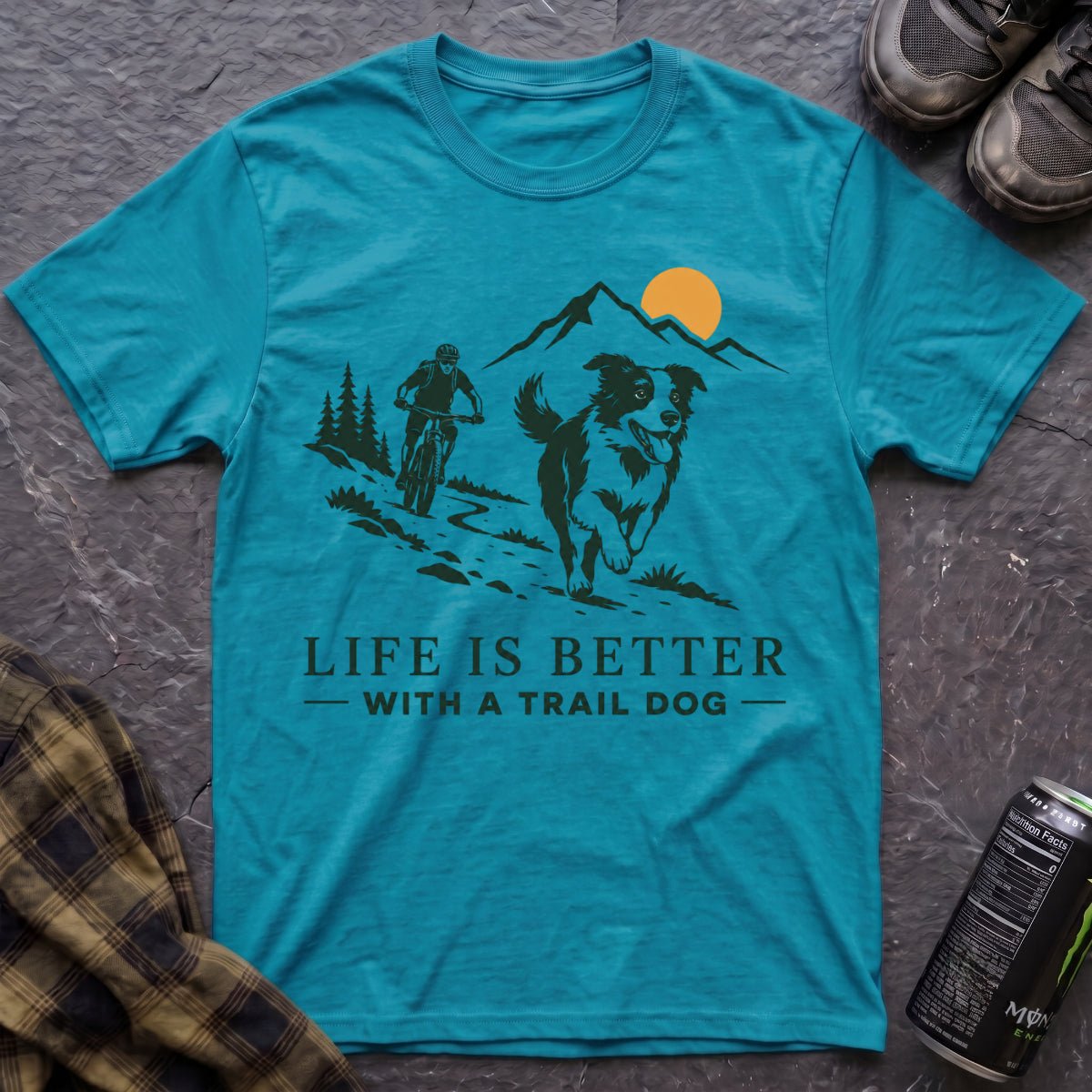 Life is Better With a Trail Dog T-Shirt - AspenCrestOutdoors