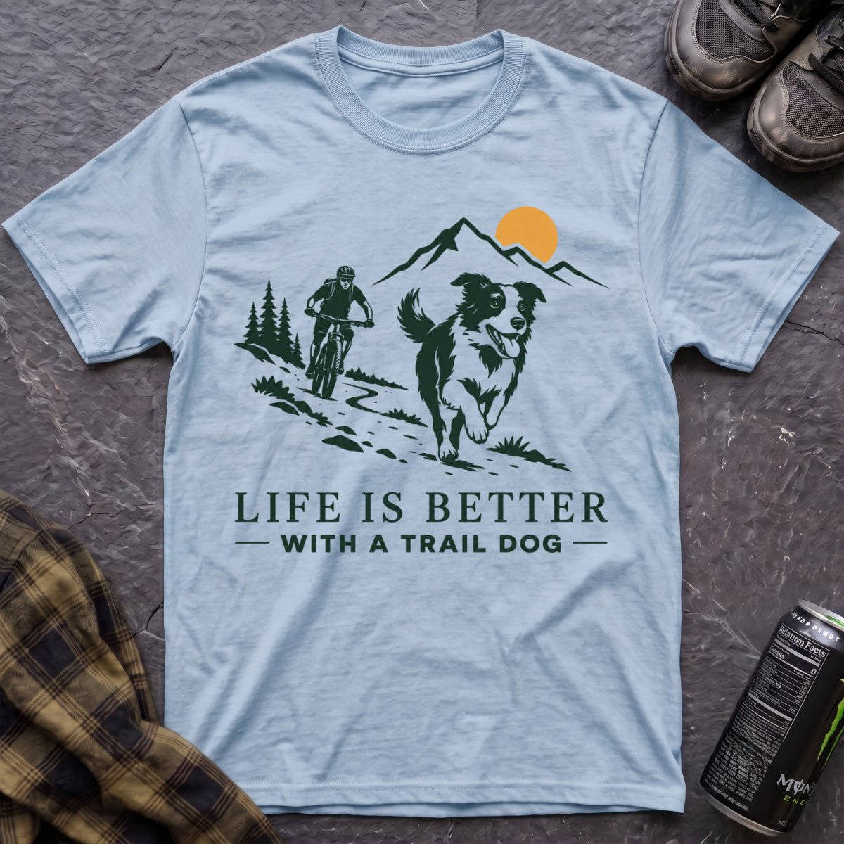 Life is Better With a Trail Dog T-Shirt - AspenCrestOutdoors