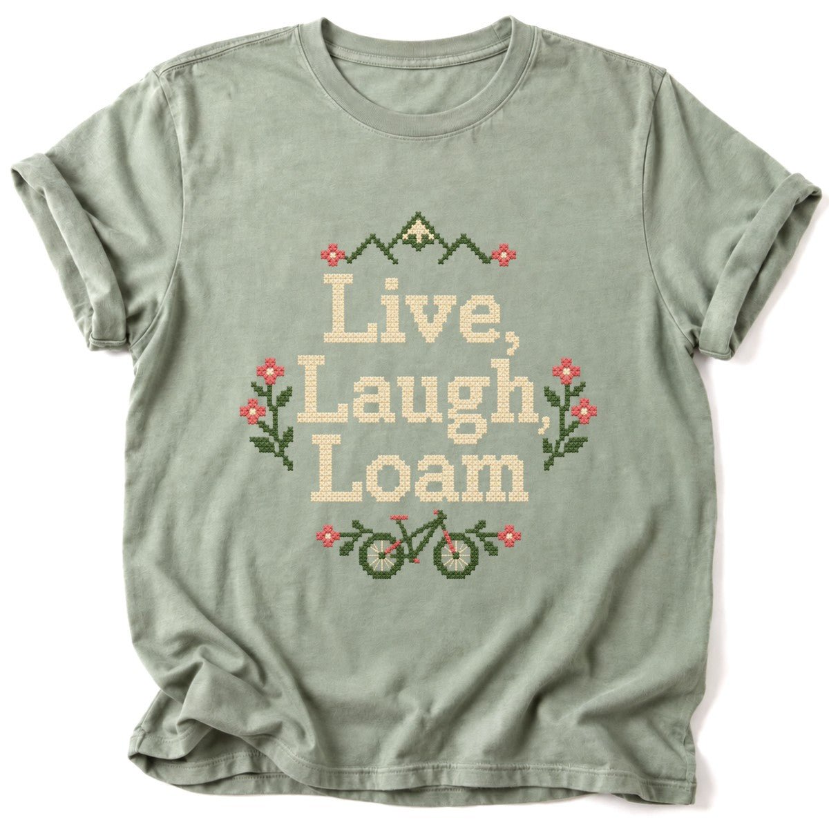 Live Laugh Loam T-Shirt - AspenCrestOutdoors