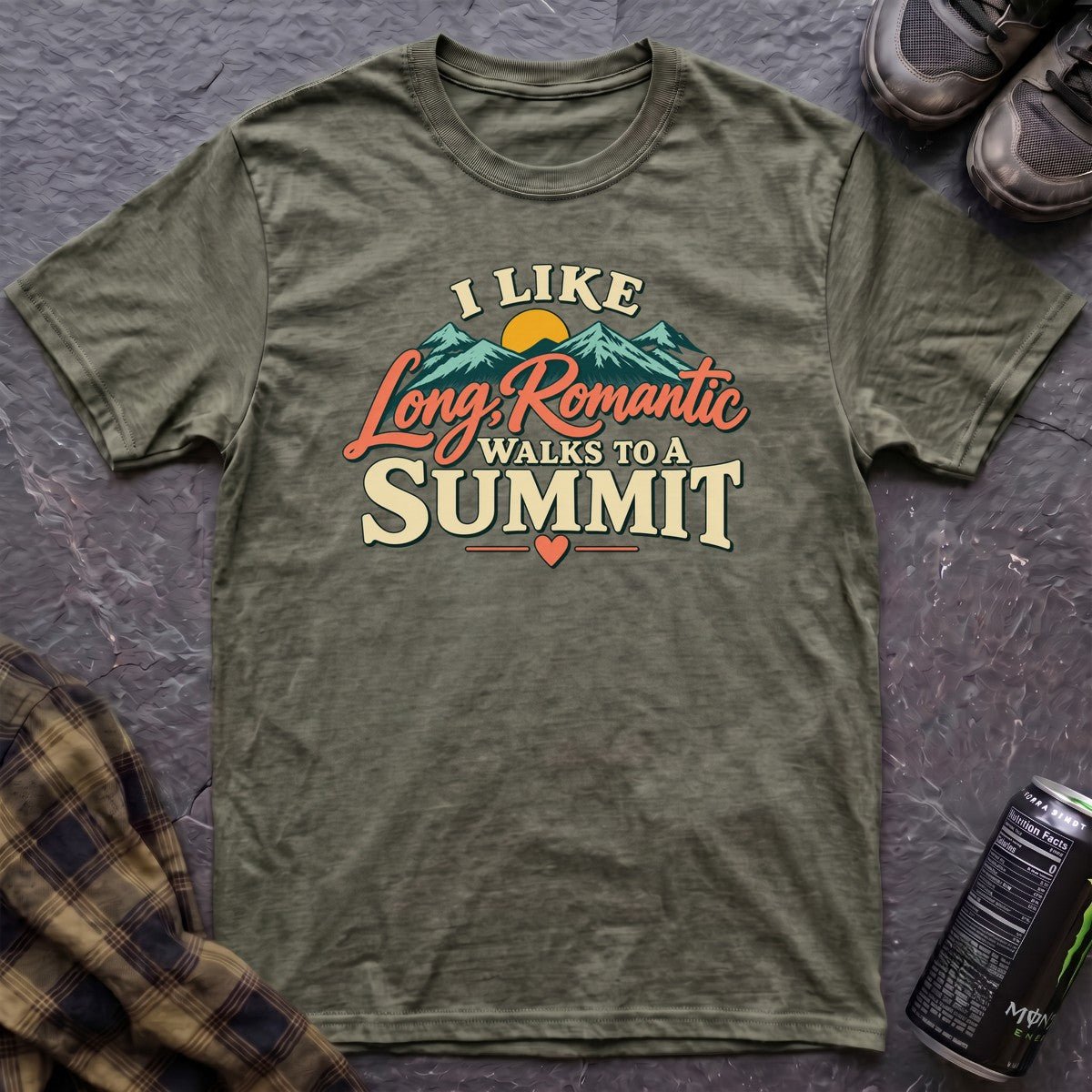 Long Romantic Walks T-Shirt - AspenCrestOutdoors
