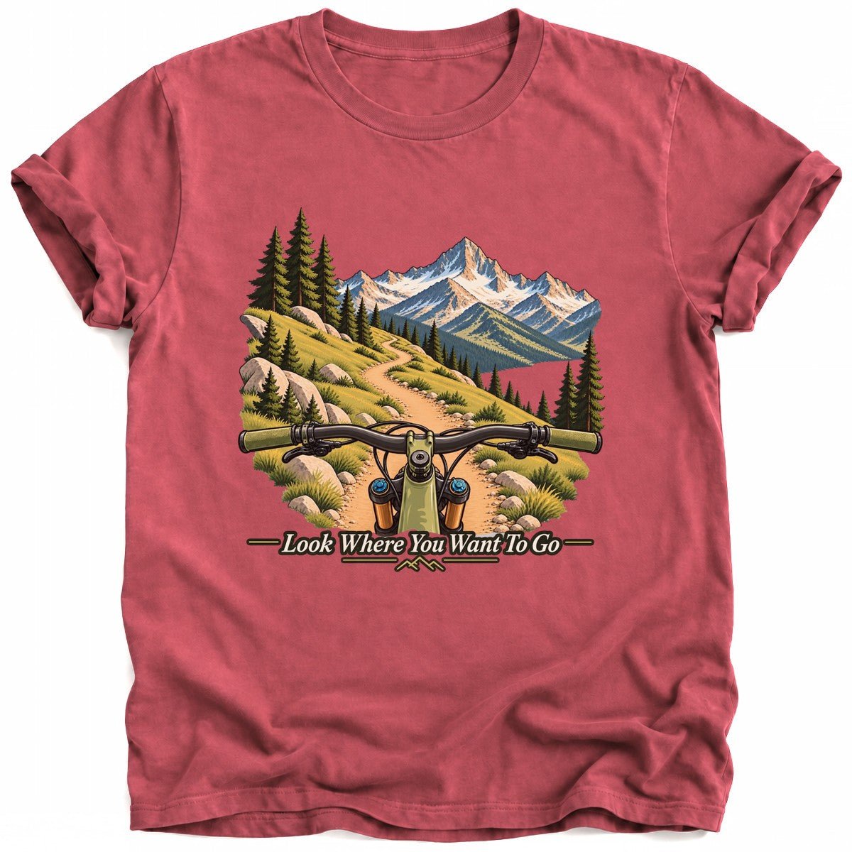 Look Where You Want To Go T-Shirt - AspenCrestOutdoors