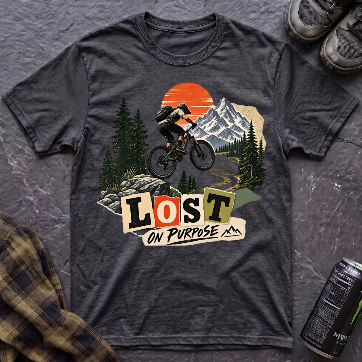 Lost on Purpose T-Shirt - AspenCrestOutdoors