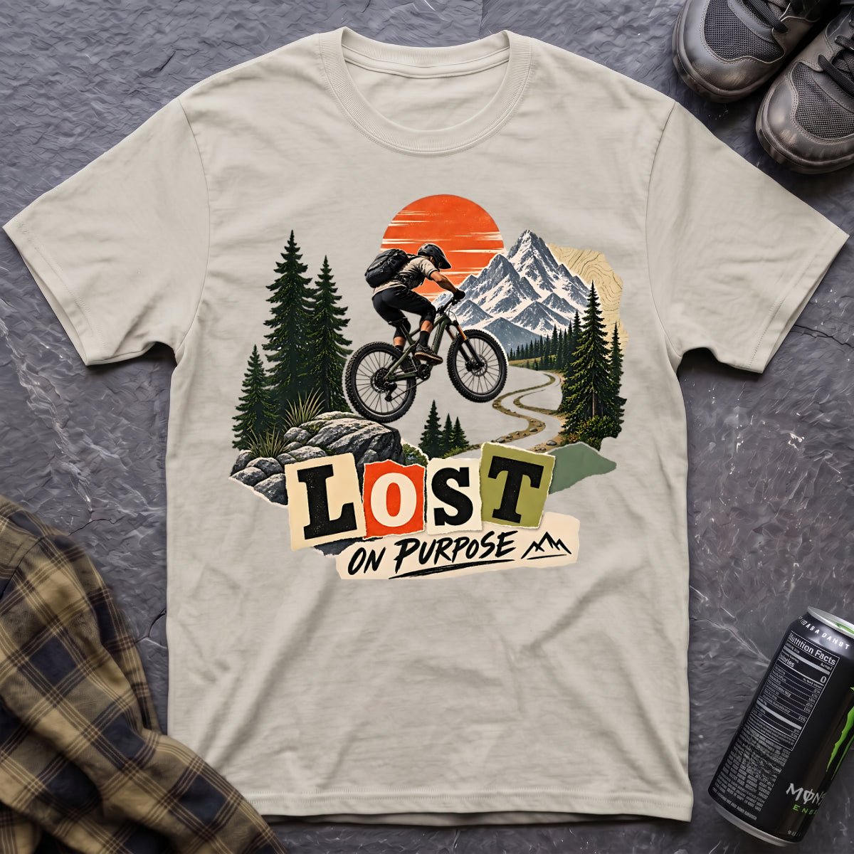 Lost on Purpose T-Shirt - AspenCrestOutdoors