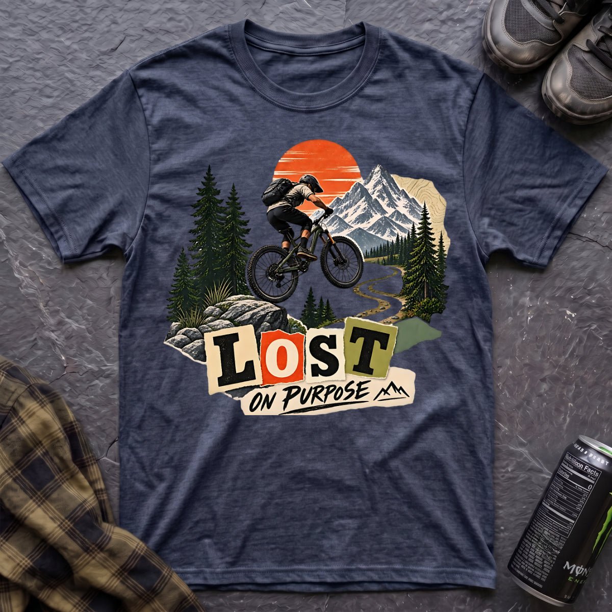 Lost on Purpose T-Shirt - AspenCrestOutdoors
