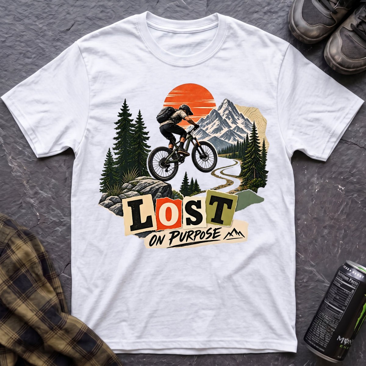 Lost on Purpose T-Shirt - AspenCrestOutdoors