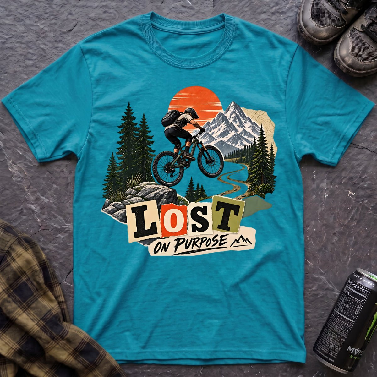 Lost on Purpose T-Shirt - AspenCrestOutdoors