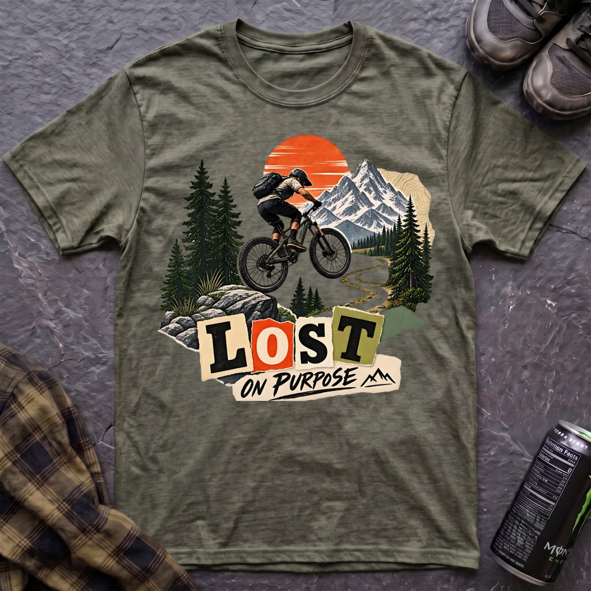 Lost on Purpose T-Shirt - AspenCrestOutdoors