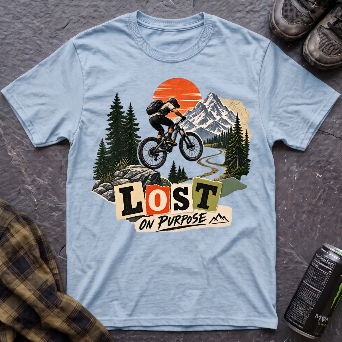 Lost on Purpose T-Shirt - AspenCrestOutdoors