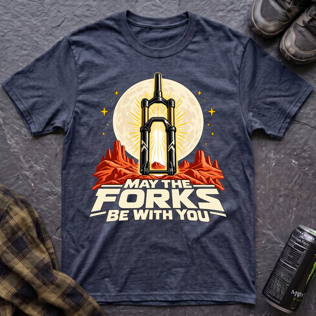 May The Forks Be With You T-Shirt - AspenCrestOutdoors