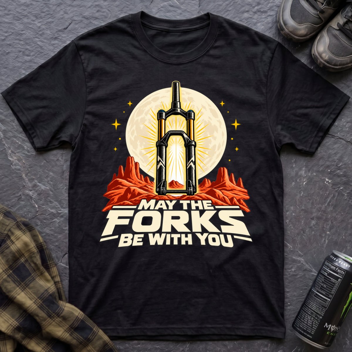 May The Forks Be With You T-Shirt - AspenCrestOutdoors