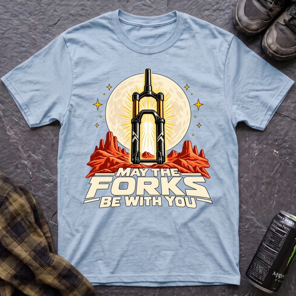 May The Forks Be With You T-Shirt - AspenCrestOutdoors
