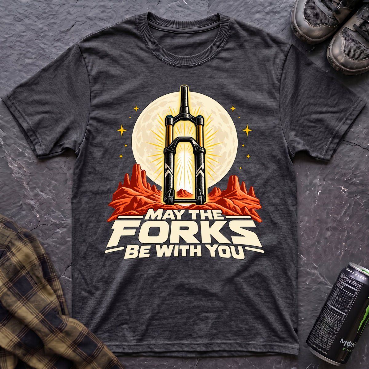 May The Forks Be With You T-Shirt - AspenCrestOutdoors