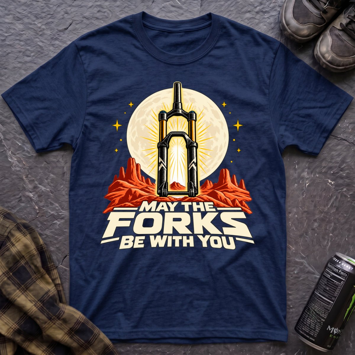 May The Forks Be With You T-Shirt - AspenCrestOutdoors