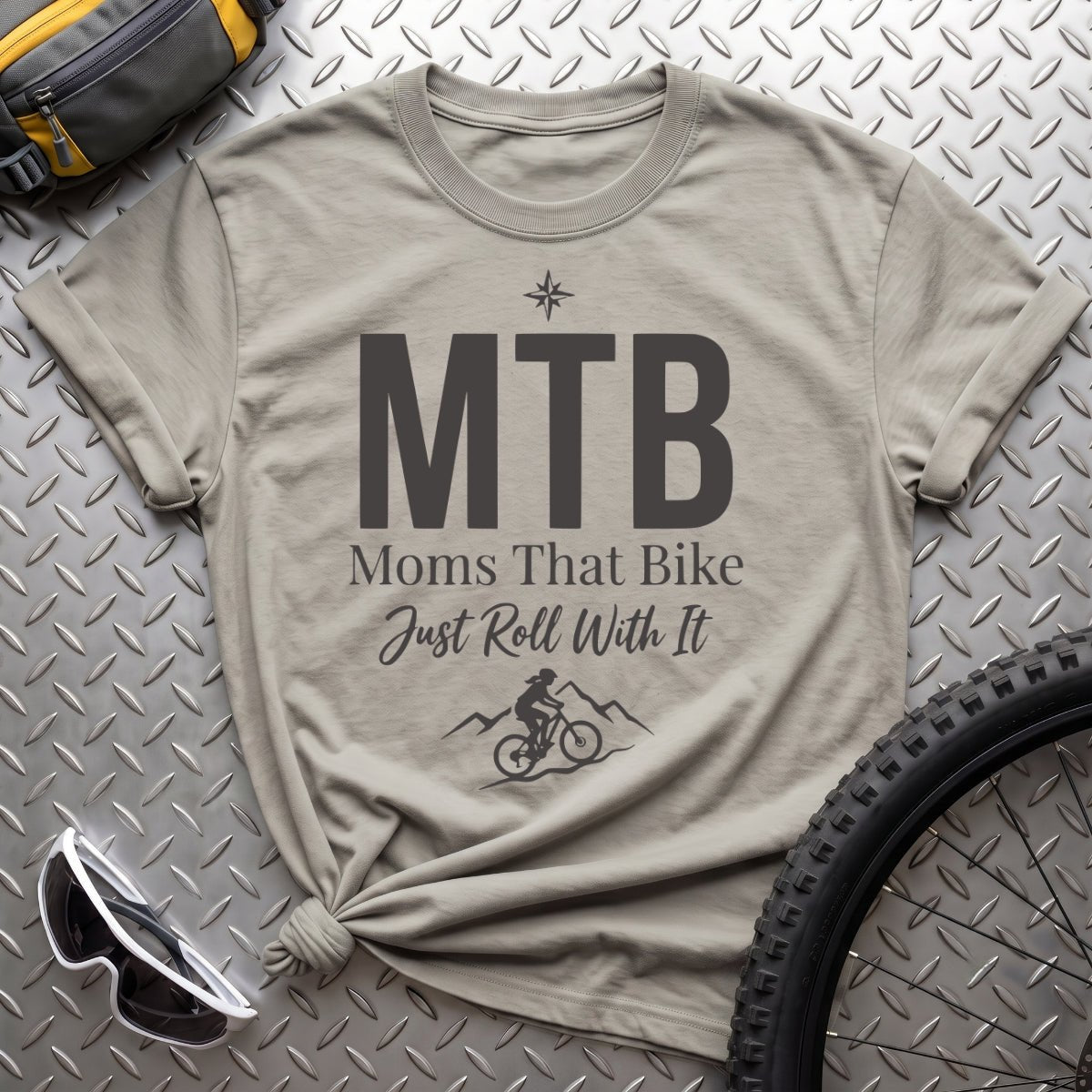 Moms That Bike Women's T-Shirt - AspenCrestOutdoors