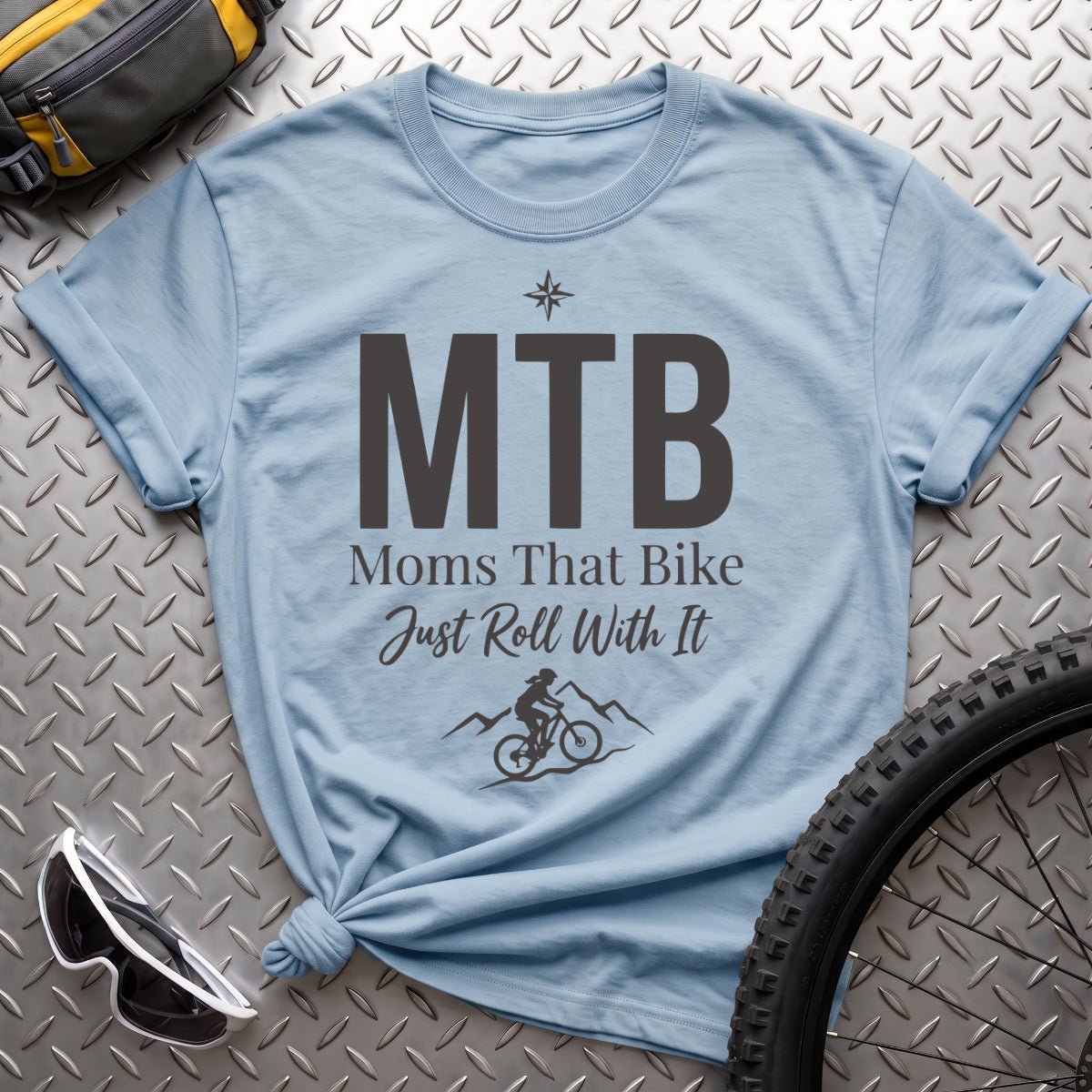 Moms That Bike Women's T-Shirt - AspenCrestOutdoors