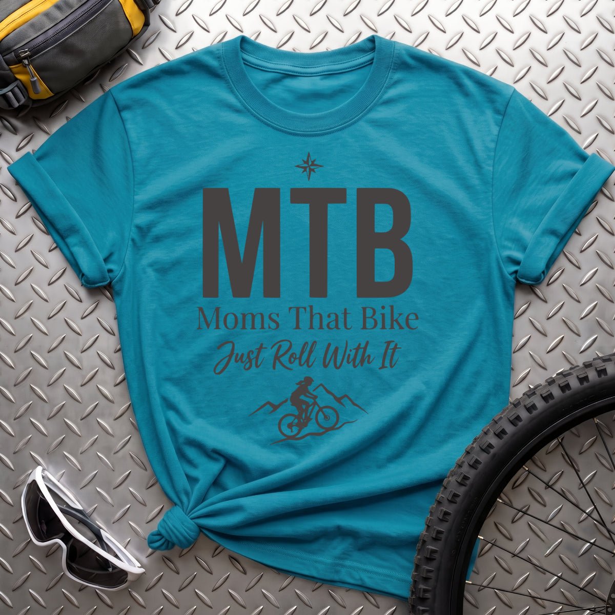 Moms That Bike Women's T-Shirt - AspenCrestOutdoors