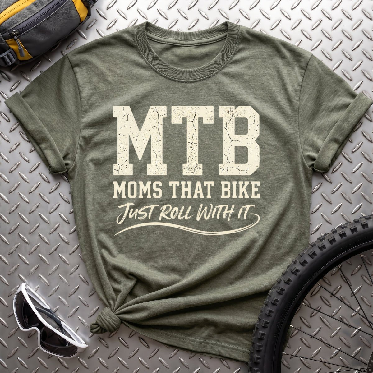 Moms That Bike Women's T-Shirt - AspenCrestOutdoors