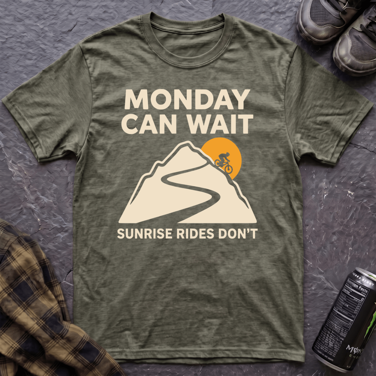 Monday Can Wait T-Shirt - AspenCrestOutdoors