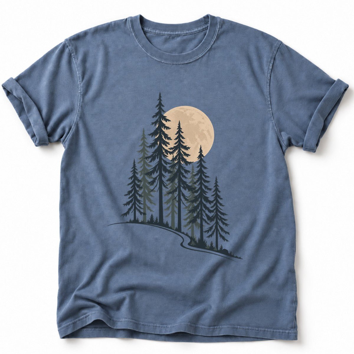 Moon and Pines T-Shirt - AspenCrestOutdoors