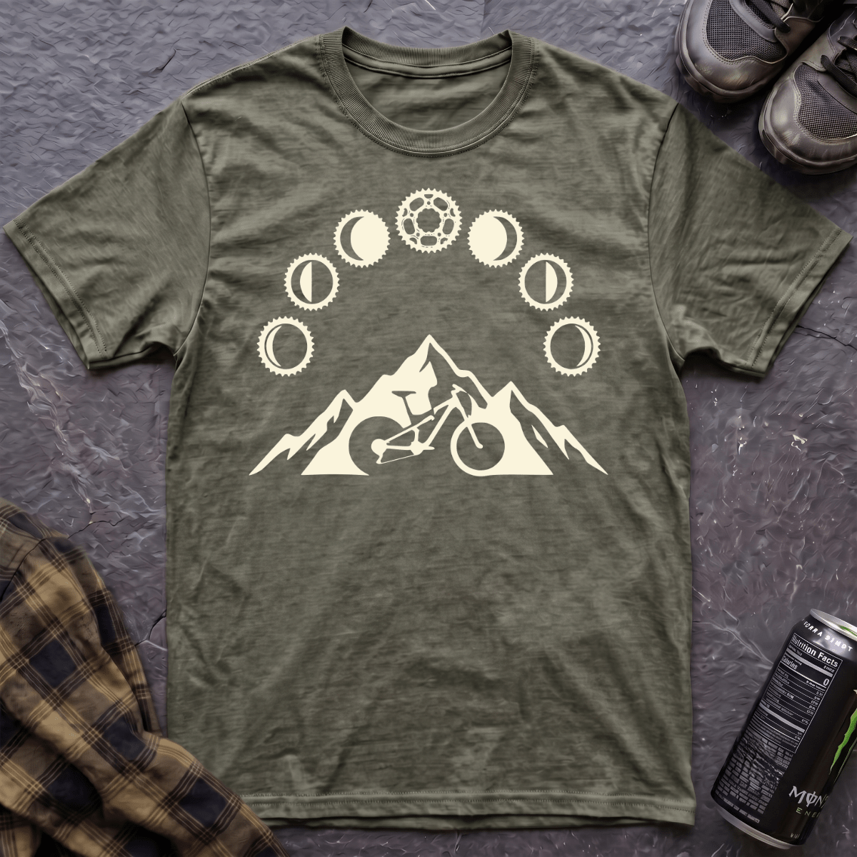 Moon Phases T-Shirt - AspenCrestOutdoors