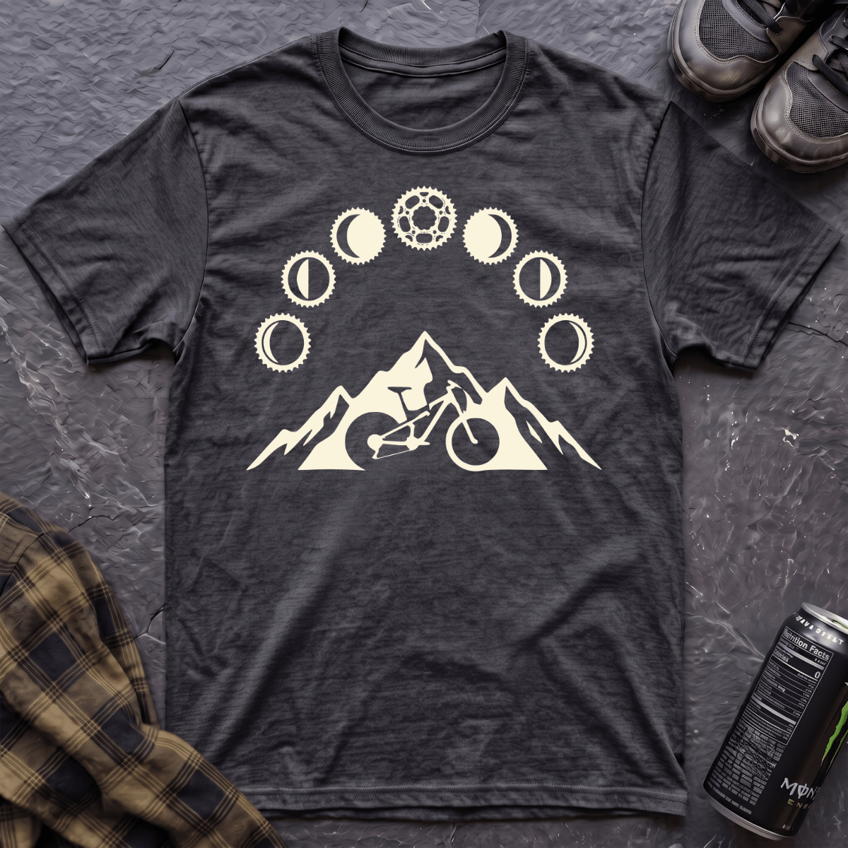 Moon Phases T-Shirt - AspenCrestOutdoors