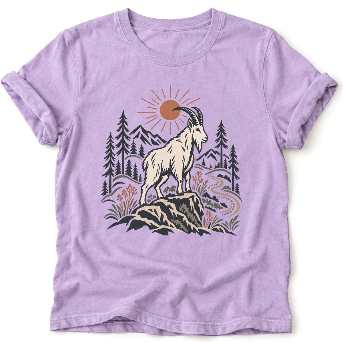 Mountain Goat T-Shirt - AspenCrestOutdoors