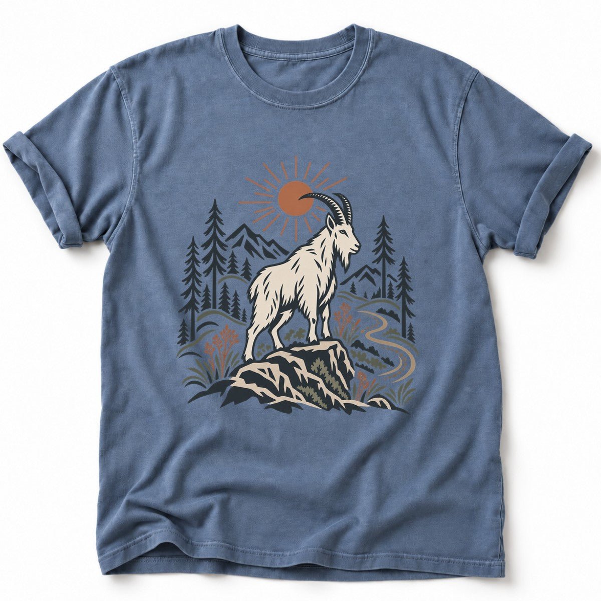 Mountain Goat T-Shirt - AspenCrestOutdoors