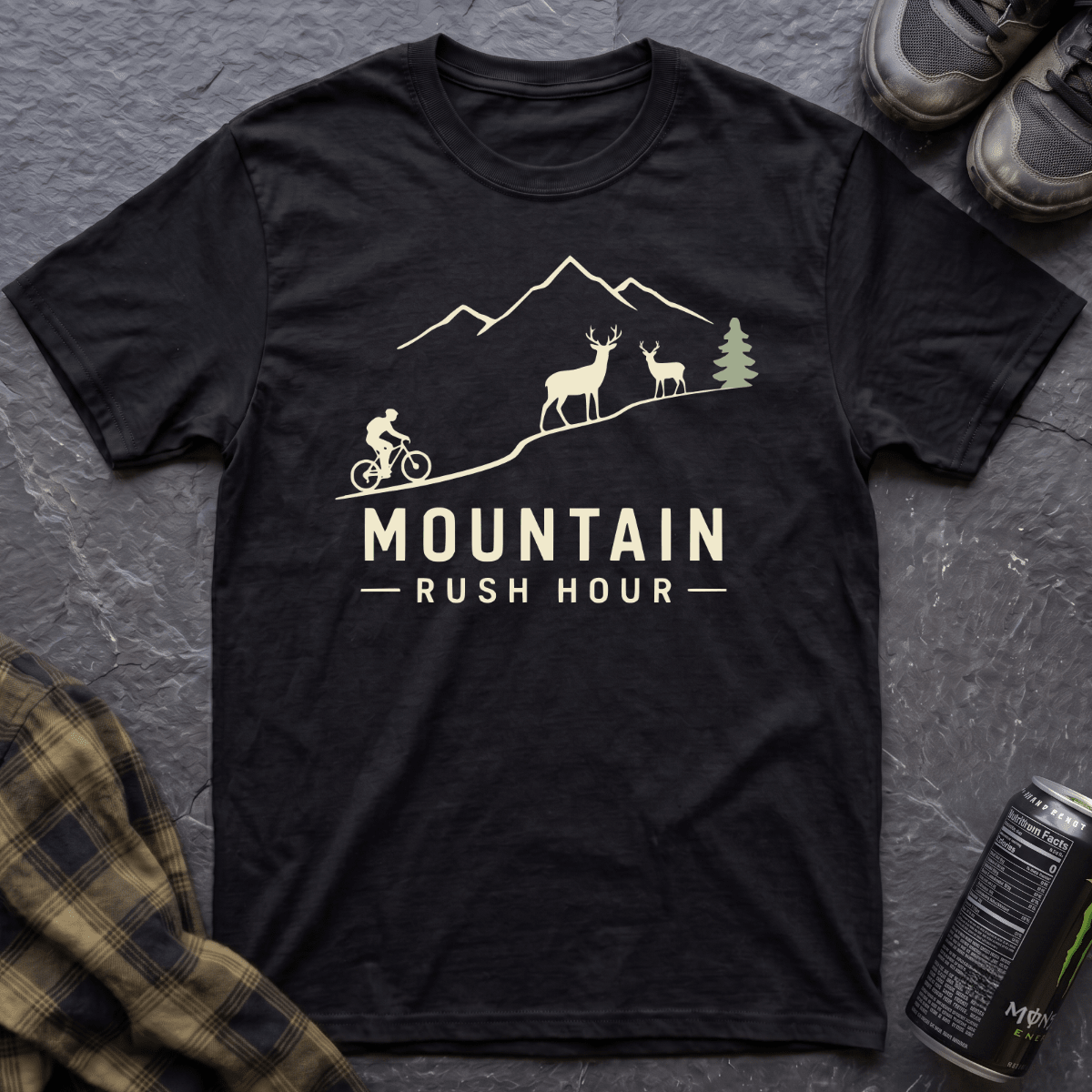 Mountain Rush Hour T-Shirt - AspenCrestOutdoors