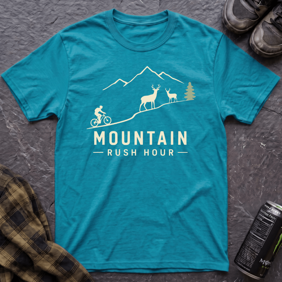 Mountain Rush Hour T-Shirt - AspenCrestOutdoors