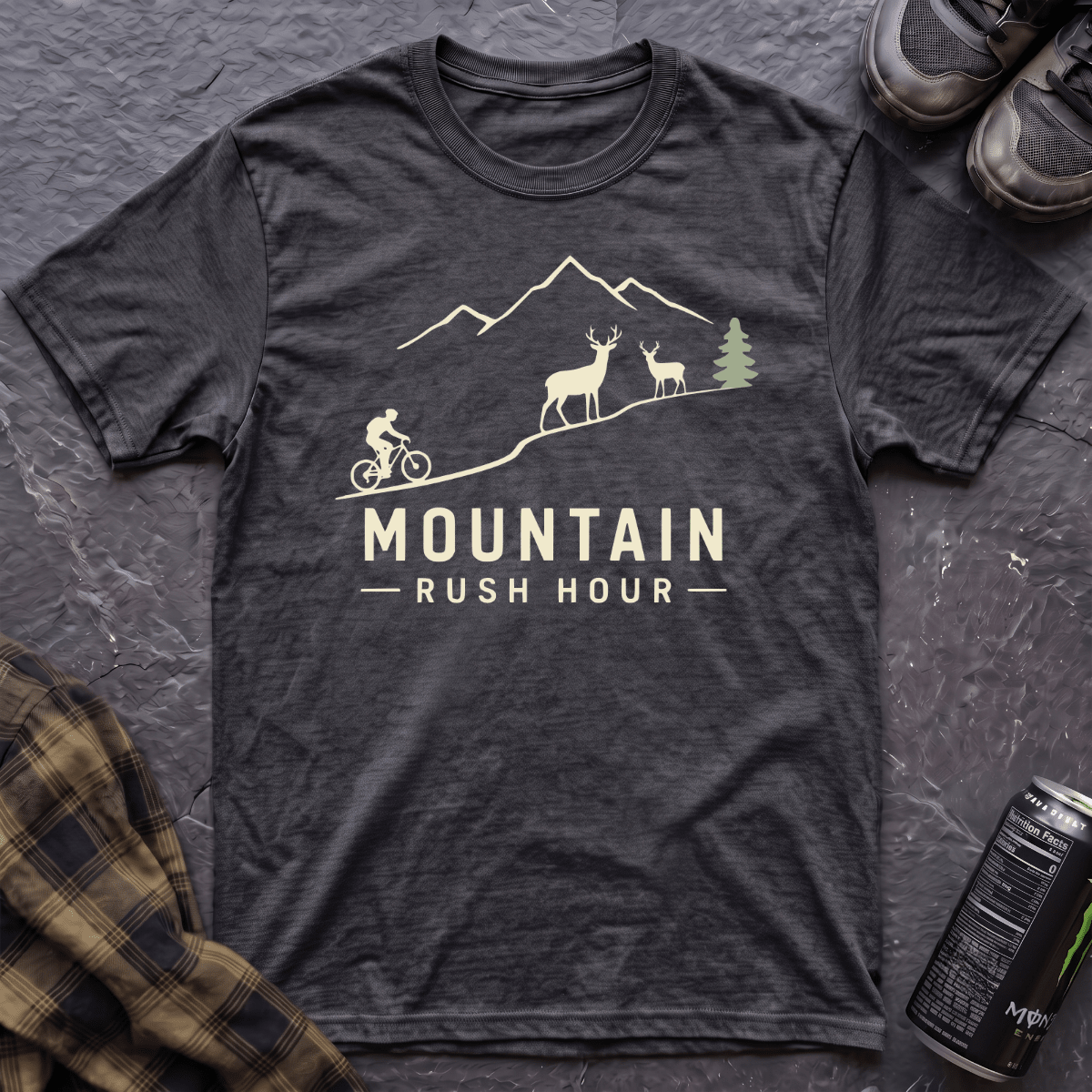 Mountain Rush Hour T-Shirt - AspenCrestOutdoors