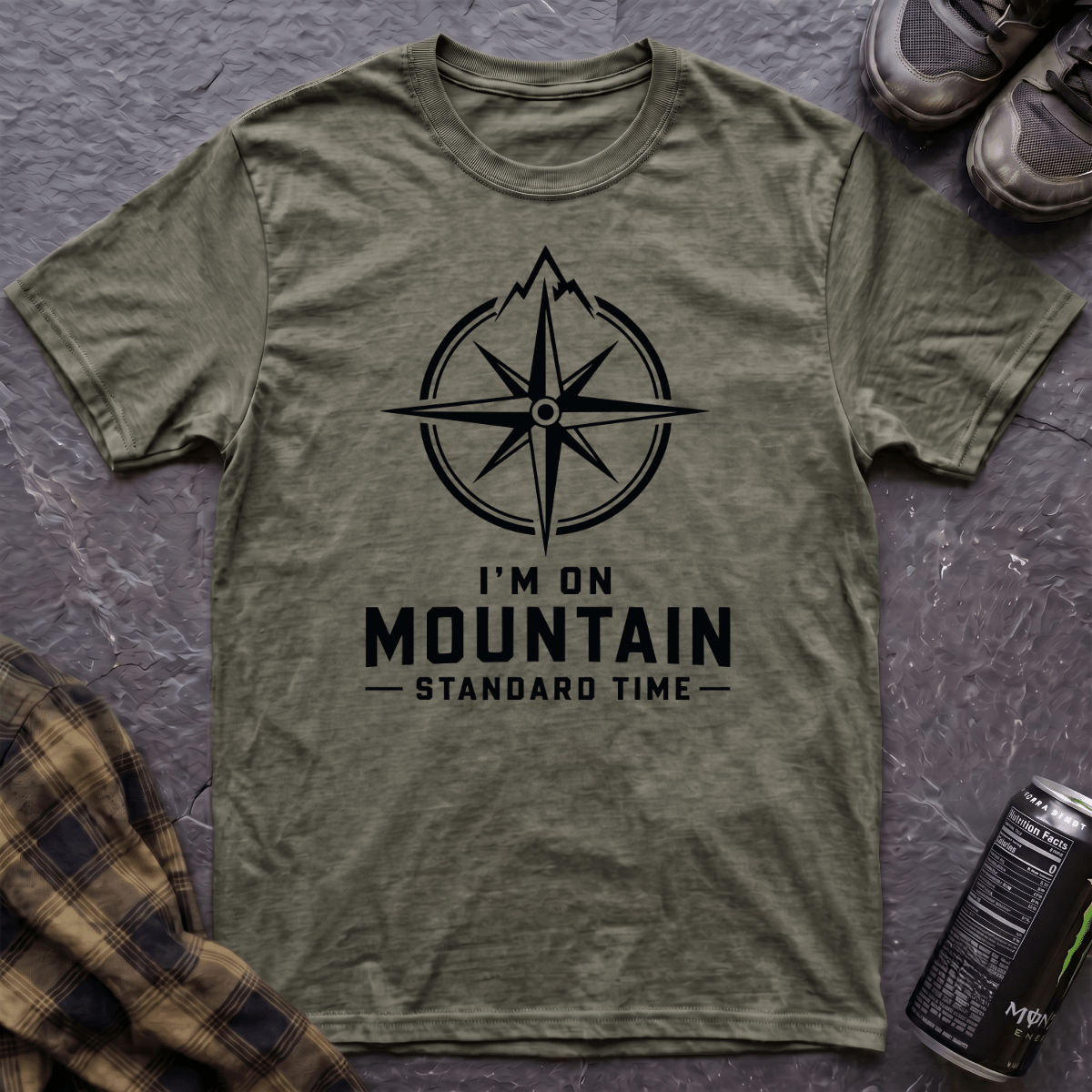 Mountain Standard Time T-Shirt - AspenCrestOutdoors