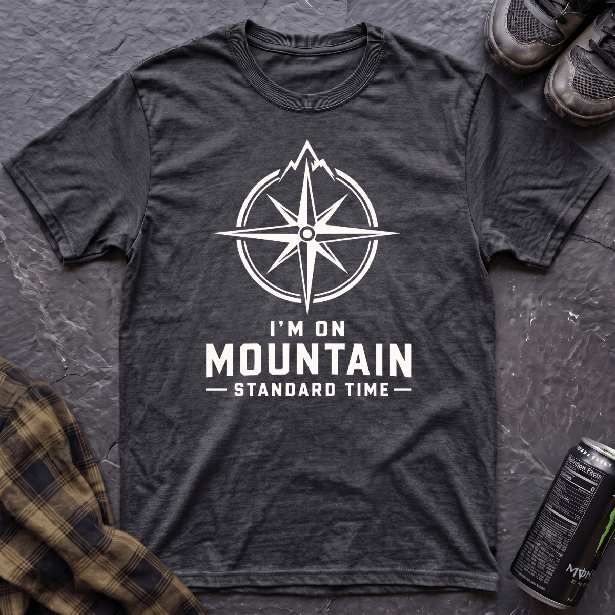 Mountain Standard Time T-Shirt - AspenCrestOutdoors