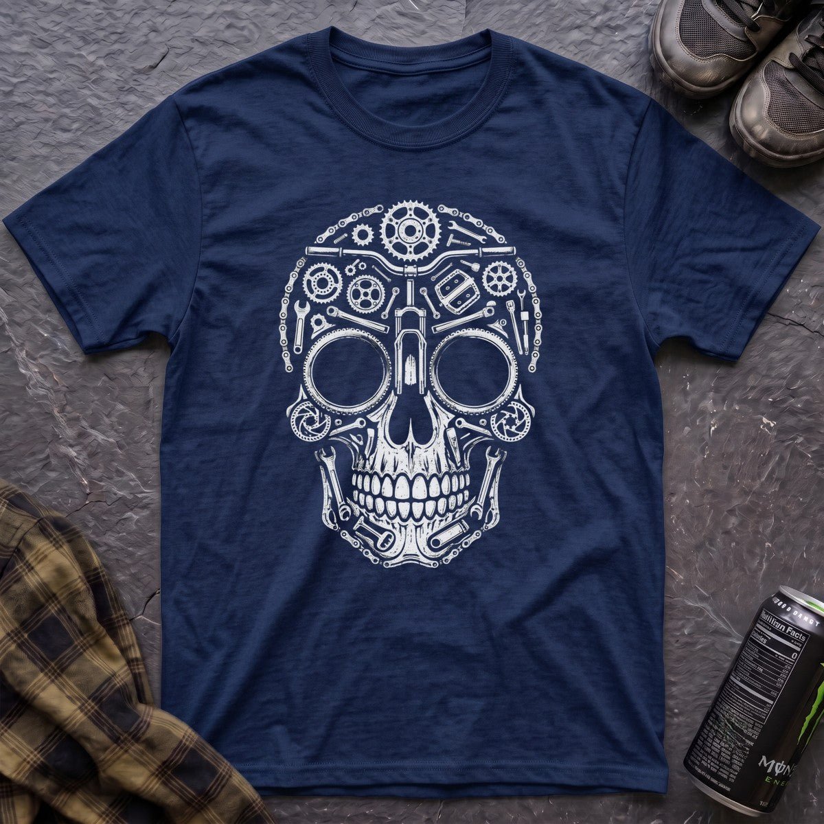 MTB Skull T-Shirt - AspenCrestOutdoors