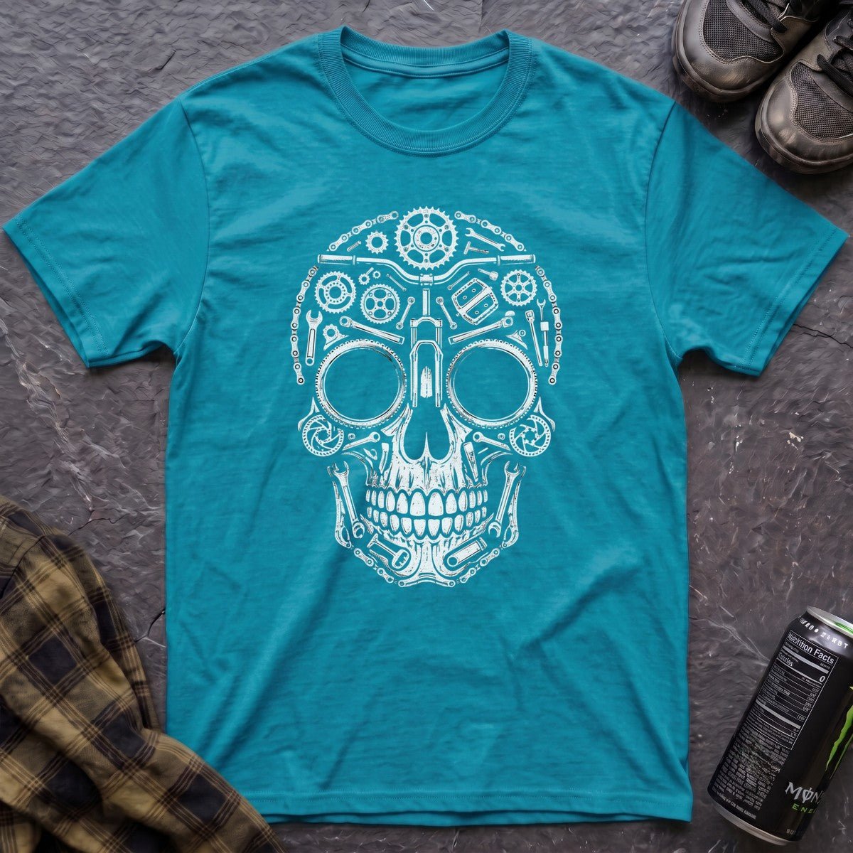 MTB Skull T-Shirt - AspenCrestOutdoors