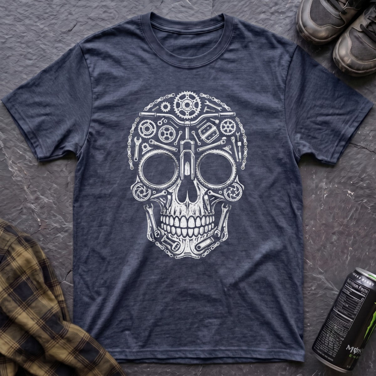 MTB Skull T-Shirt - AspenCrestOutdoors