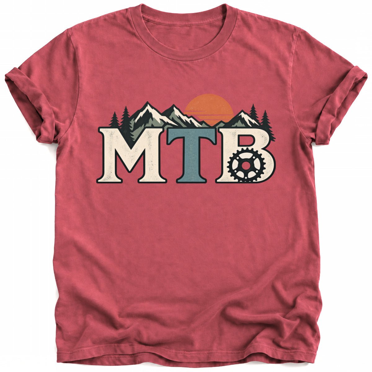 MTB Sunset T-Shirt - AspenCrestOutdoors