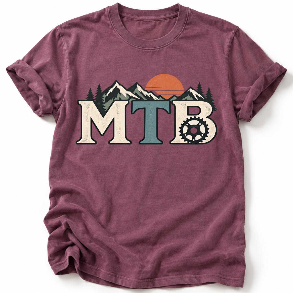 MTB Sunset T-Shirt - AspenCrestOutdoors