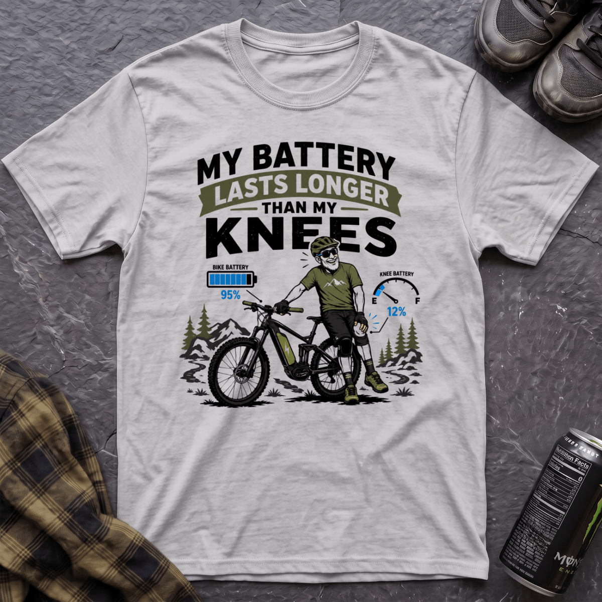 My Battery Lasts Longer T-Shirt - AspenCrestOutdoors