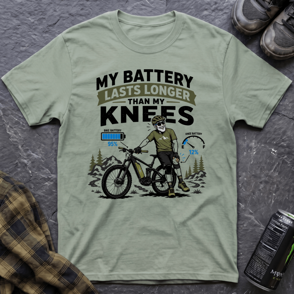 My Battery Lasts Longer T-Shirt - AspenCrestOutdoors
