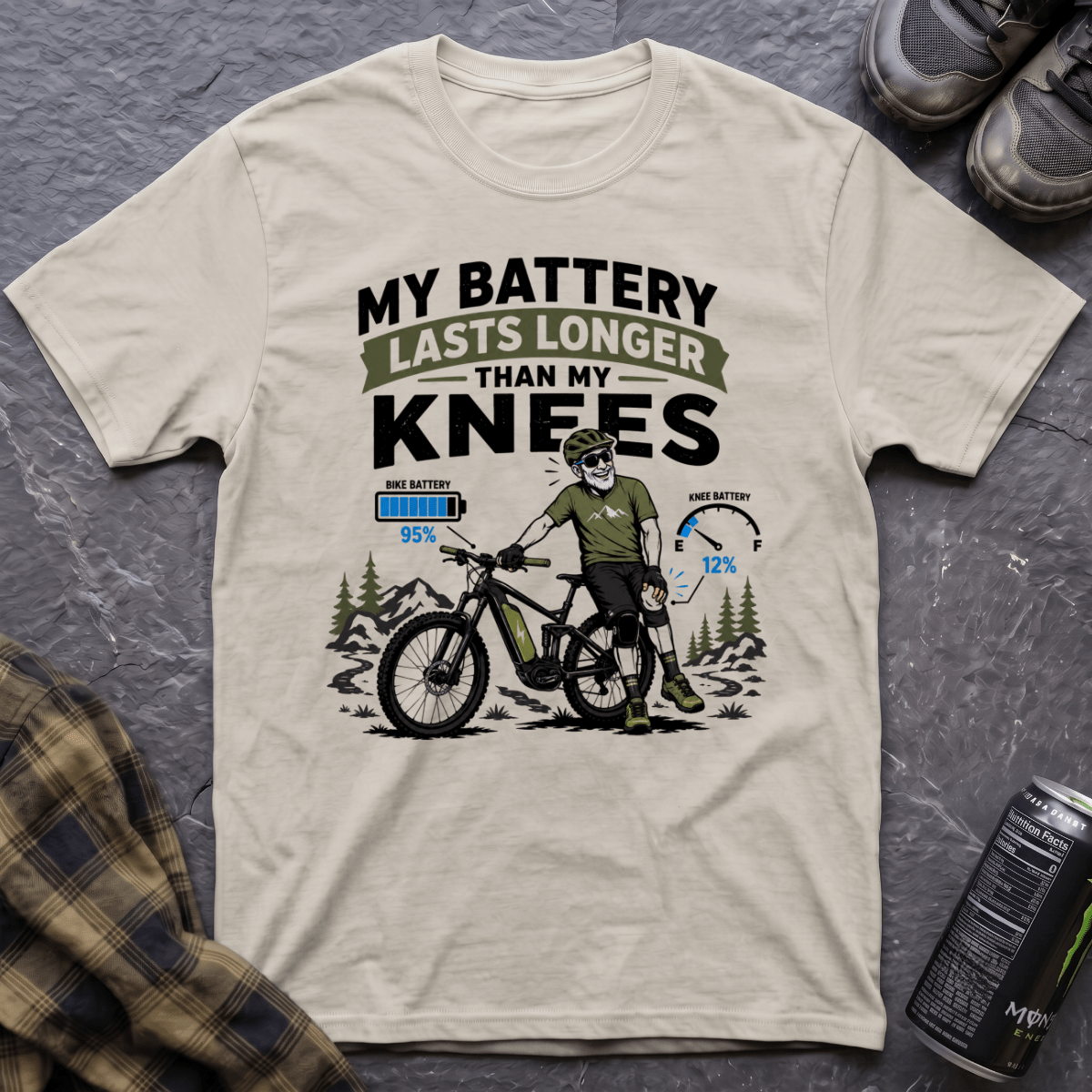 My Battery Lasts Longer T-Shirt - AspenCrestOutdoors