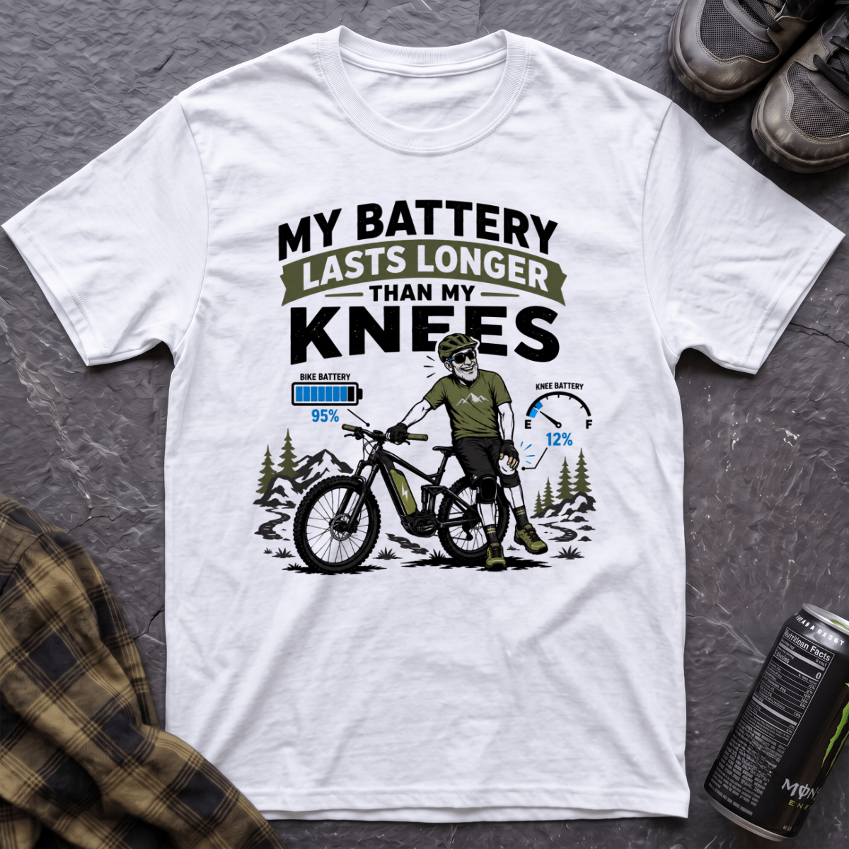 My Battery Lasts Longer T-Shirt - AspenCrestOutdoors