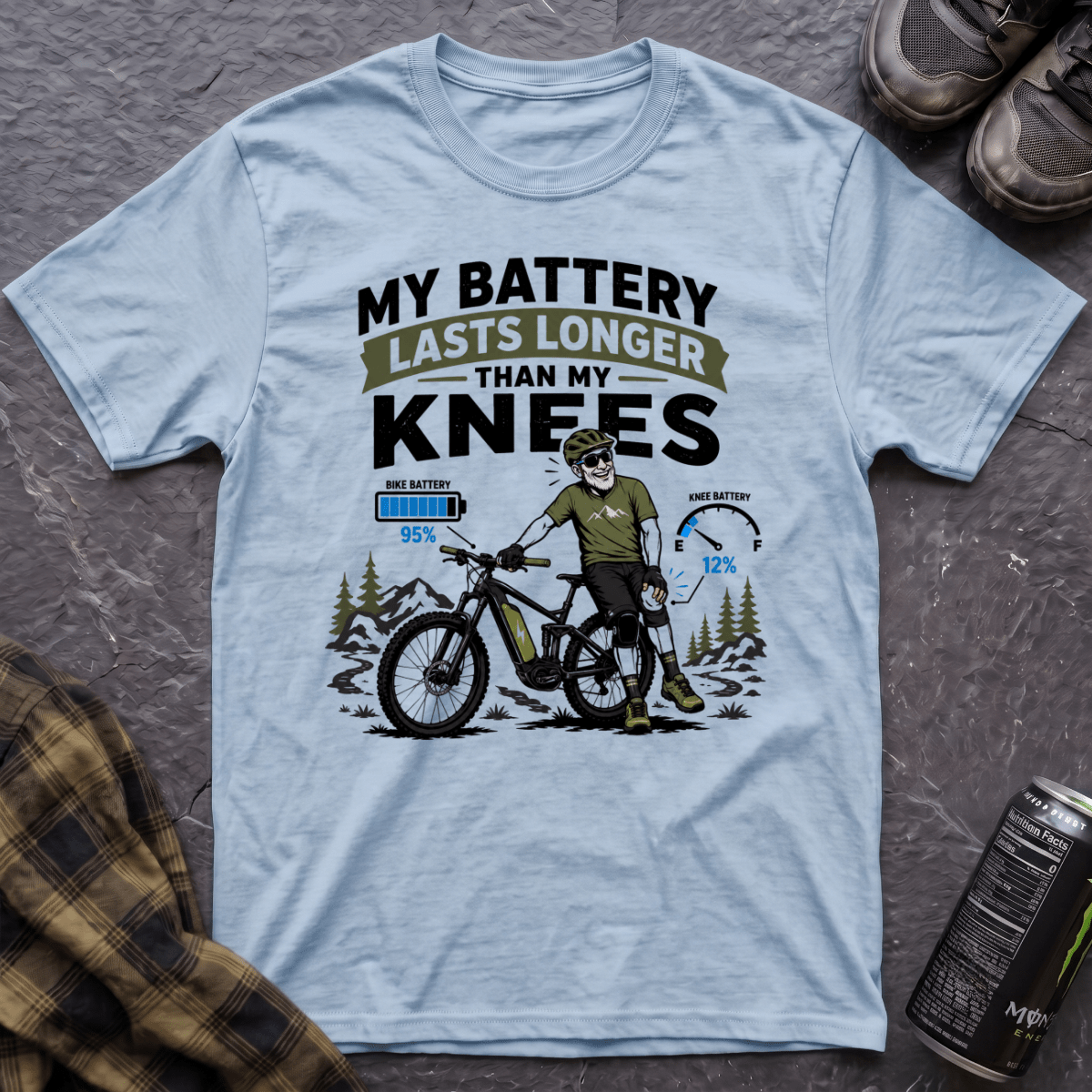 My Battery Lasts Longer T-Shirt - AspenCrestOutdoors